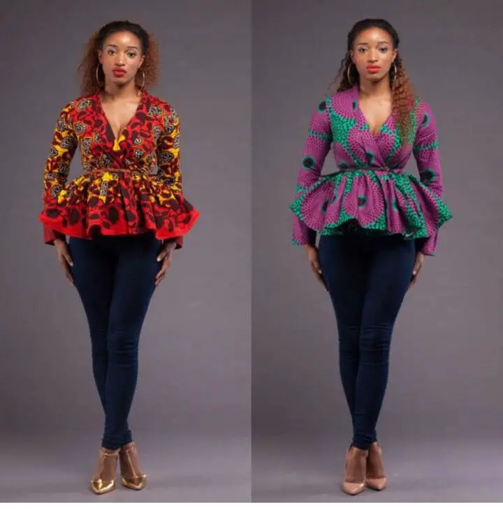 African Print Peplum Top: 6 Places to Buy From