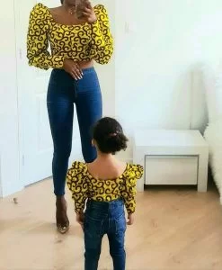 Read more about the article <strong>Ankara Trouser and Top for Baby Girl</strong>