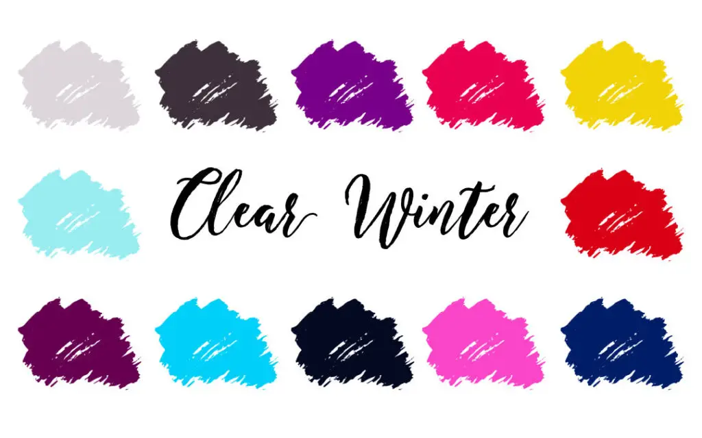 Clear Winter Color Palette