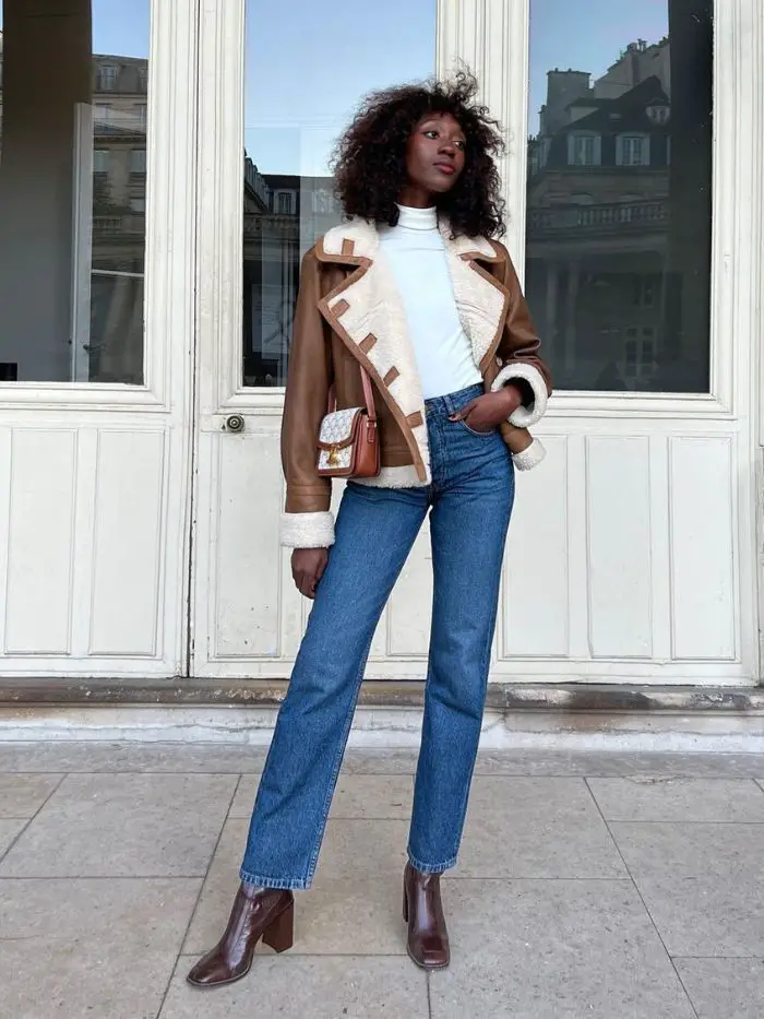 How to Wear Ankle Boots with Straight Leg Jeans