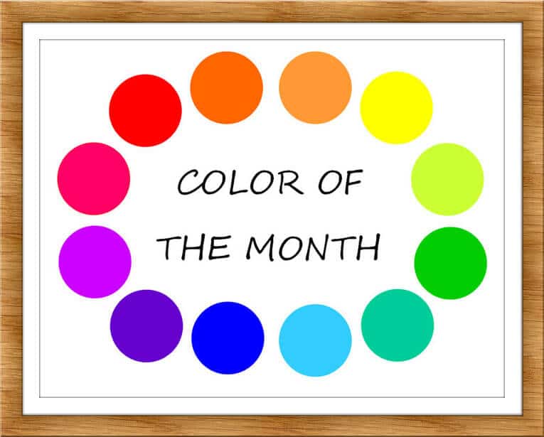 Colors for August (Color of the Month)