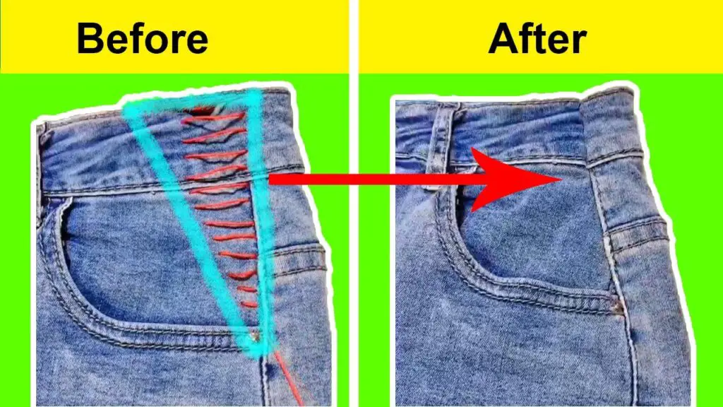 How to Make Jeans Fit Your Waist