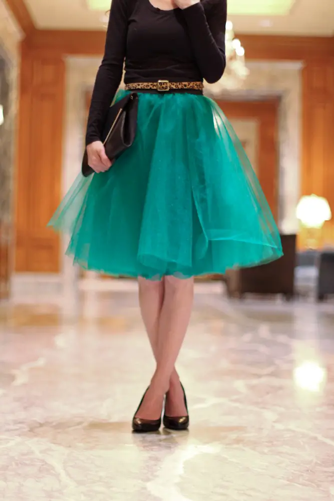 How to Make a Skirt from Tulle