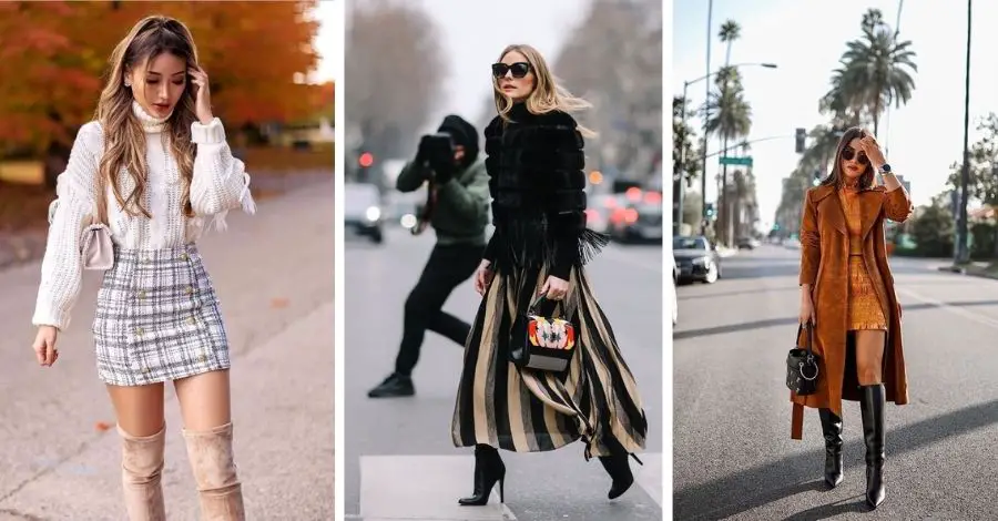How to Wear a Skirt In The Winter