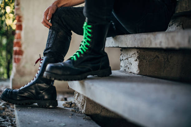 Combat Boots for Punk Fashion